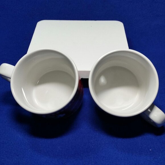 Vintage Campbell's Soup Mugs Tomato Garden 31962 2002 Houston Harvest Set of 2 - Picture 9 of 10